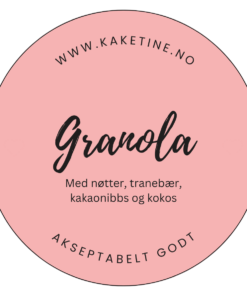 Granola Med Kakao Og Nøtter